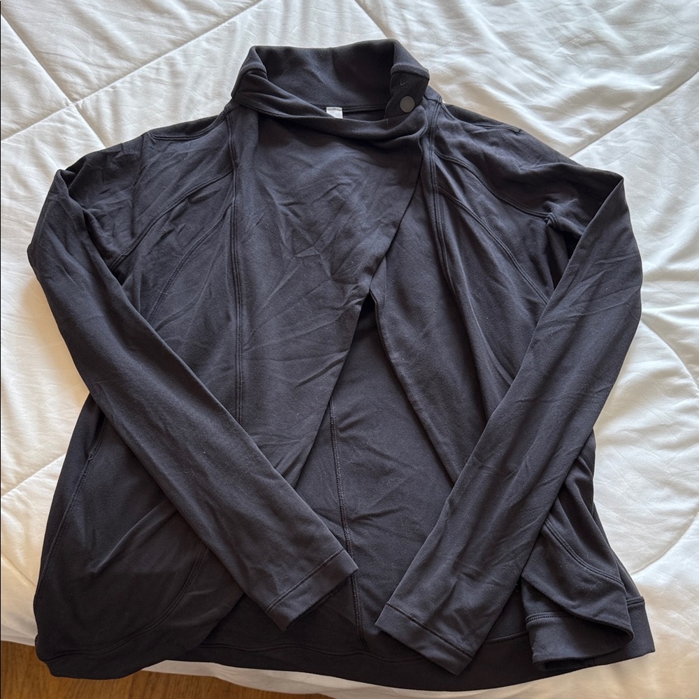 Lululemon Athletica Black Sweater Top